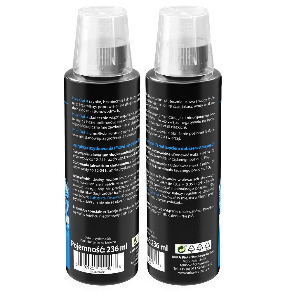 Microbe-Lift Phos-Out4 Usuwa Fosforany PO4 z Akwarium 236ml
